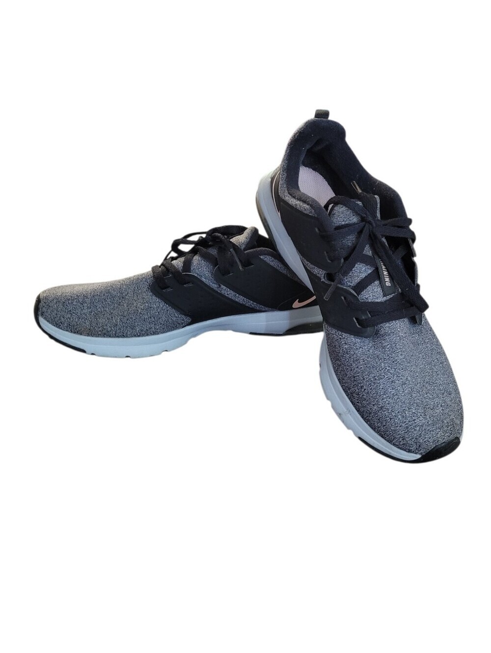 Nike Air Bella Black and Grey Own the Day Training Running Sneakers